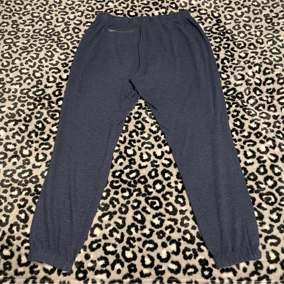 Victoria’s Secret Cotton Blend Fleece Drawstring Pants Joggers w/ Zipper Pockets - Picture 4 of 11